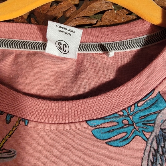 Sovereign Code Los Angeles Conway Beach Mode Blush Colored T-Shirt, Size Small - Picture 6 of 9